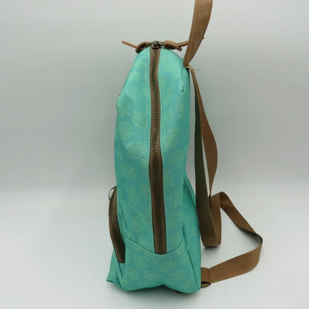 Animal‎ Crossing Nintendo Switch Backpack Controller Gear Leaf Print Travel Bag